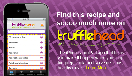 Trufflehead iPhone and iPad Cooking App